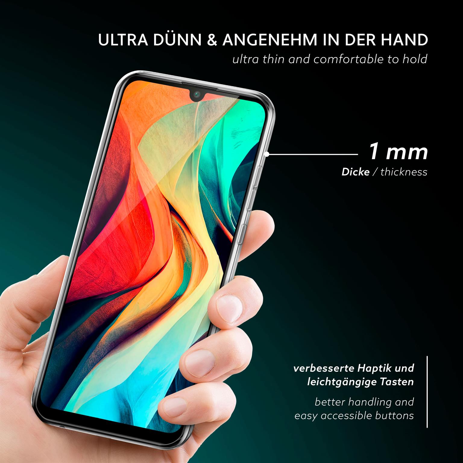 moex Aero Case Huawei P smart 2020 durchsichtig aus Silikon – Weiteres Produktbild 1