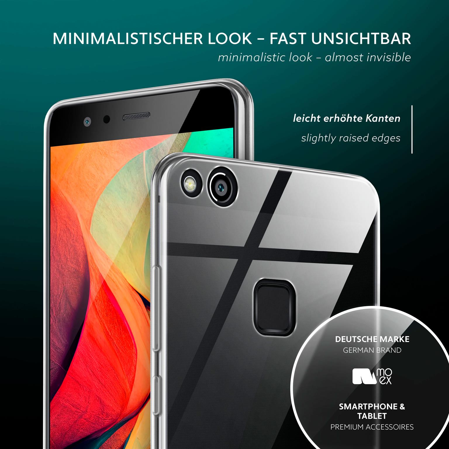 moex Aero Case Huawei P10 Lite durchsichtig aus Silikon – Weiteres Produktbild 3