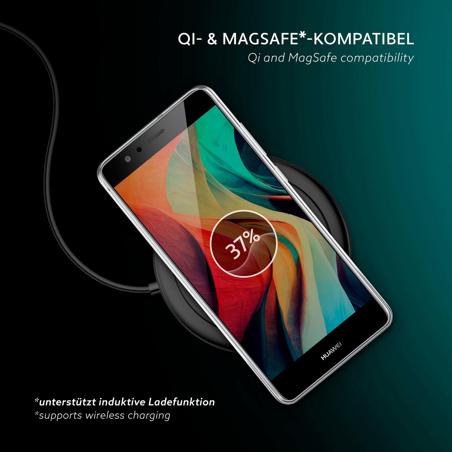 moex Aero Case Huawei P10 Lite durchsichtig aus Silikon – Weiteres Produktbild 6