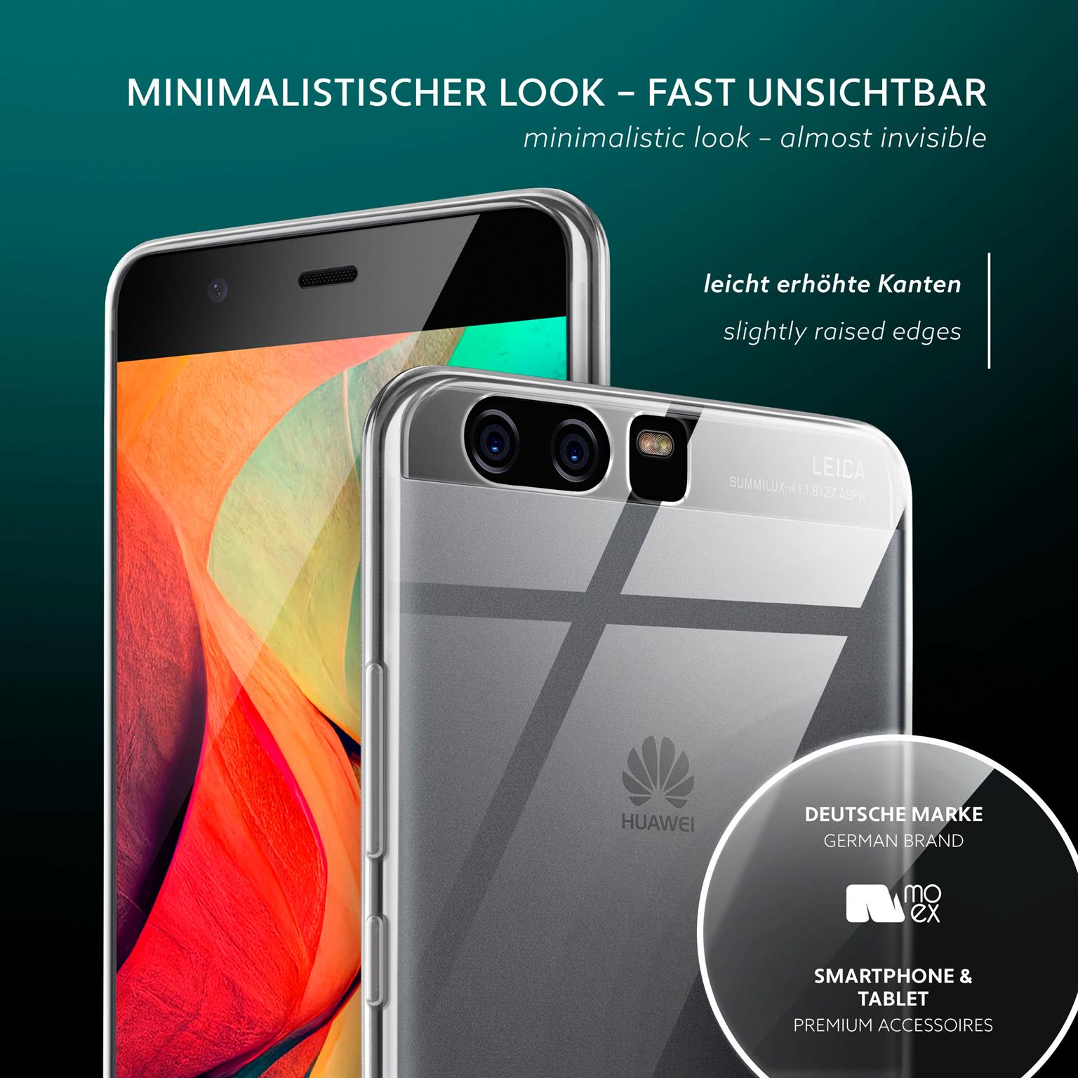 moex Aero Case Huawei P10 durchsichtig aus Silikon – Weiteres Produktbild 3