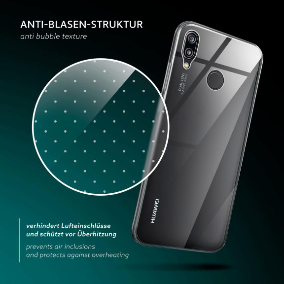 moex Aero Case Huawei P20 Lite durchsichtig aus Silikon – Weiteres Produktbild 6