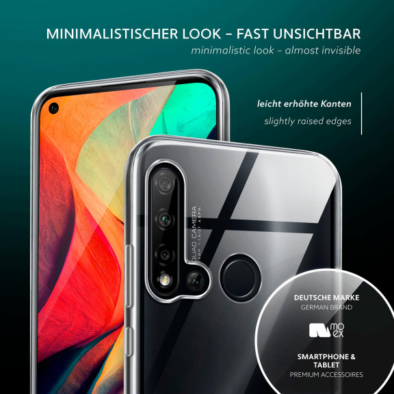 moex Aero Case Huawei P20 Lite (2019) durchsichtig aus Silikon – Weiteres Produktbild 4 moex Aero Case Huawei P20 Lite (2019) durchsichtig aus Silikon – Weiteres Produktbild 4