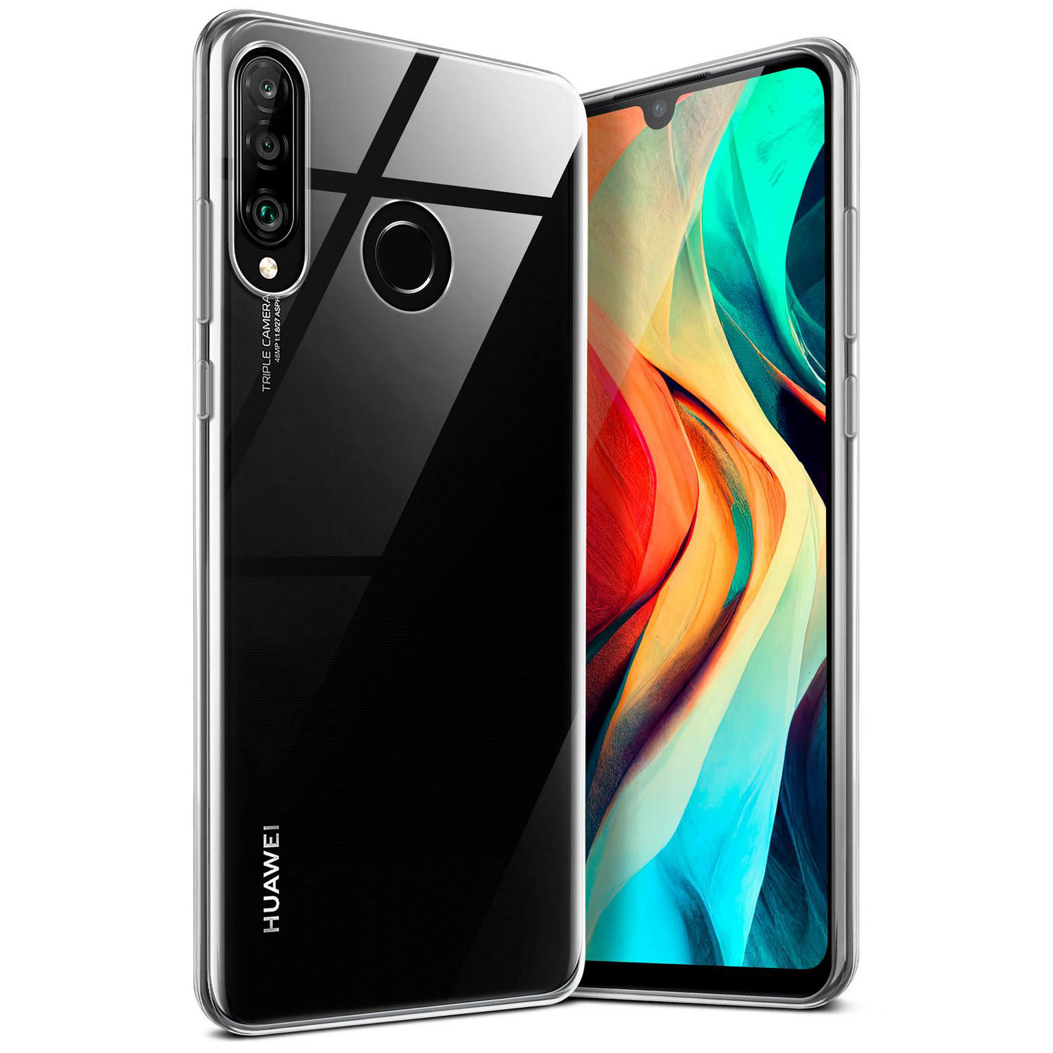 moex Aero Case Huawei P30 Lite New Edition durchsichtig aus Silikon – undefined