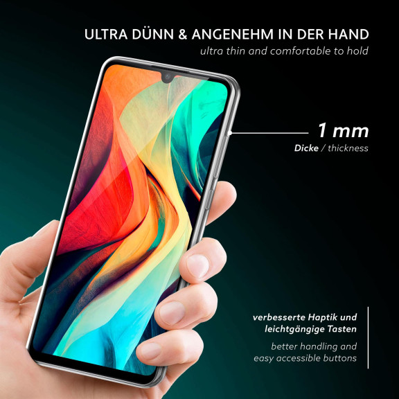 moex Aero Case Huawei P30 Lite New Edition durchsichtig aus Silikon – Weiteres Produktbild 2