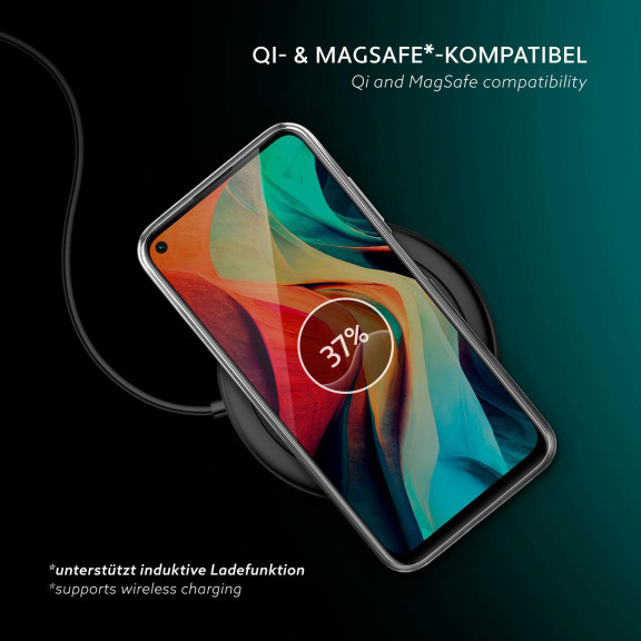 moex Aero Case Huawei P40 Lite durchsichtig aus Silikon – Weiteres Produktbild 7