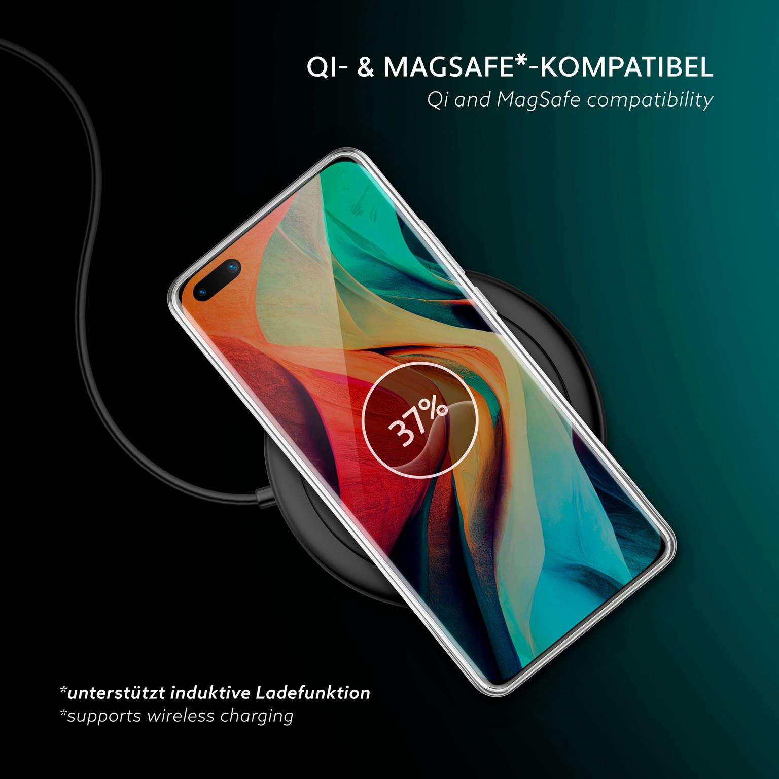 moex Aero Case Huawei P40 Pro durchsichtig aus Silikon – Weiteres Produktbild 7