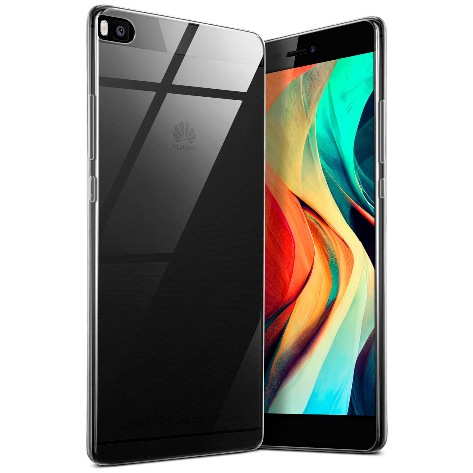 moex Aero Case Huawei P8 durchsichtig aus Silikon – Crystal-Clear