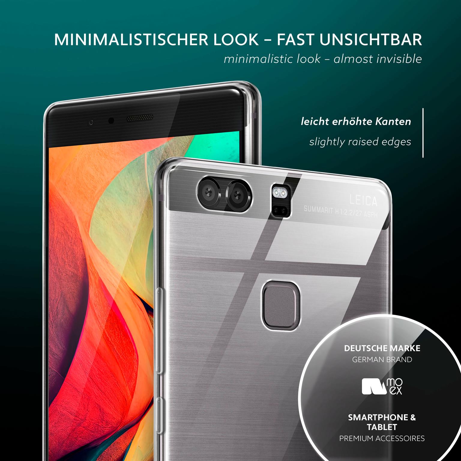 moex Aero Case Huawei P9 Plus durchsichtig aus Silikon – Weiteres Produktbild 4 moex Aero Case Huawei P9 Plus durchsichtig aus Silikon – Weiteres Produktbild 4