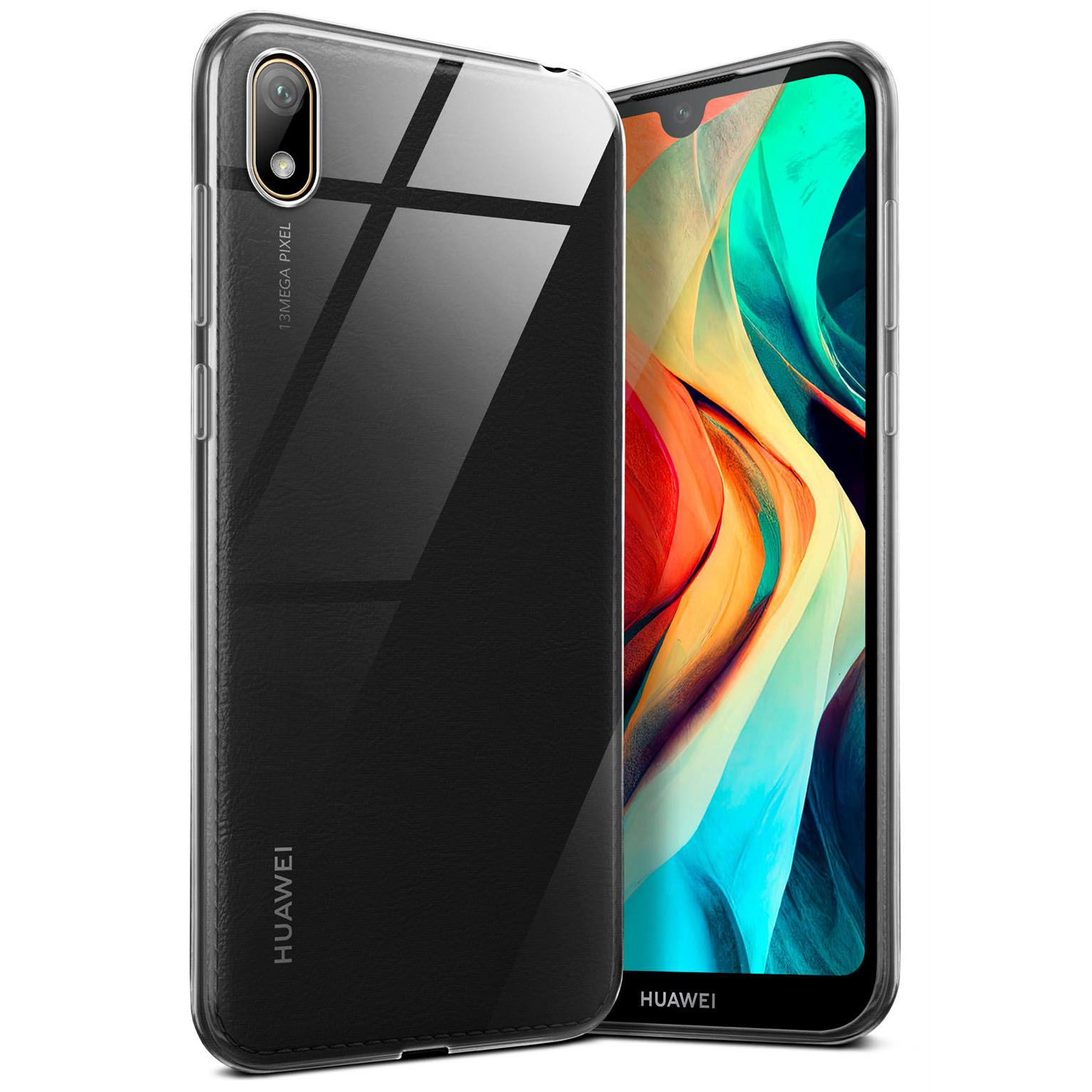 moex Aero Case Huawei Y5 (2019) durchsichtig aus Silikon – Crystal-Clear