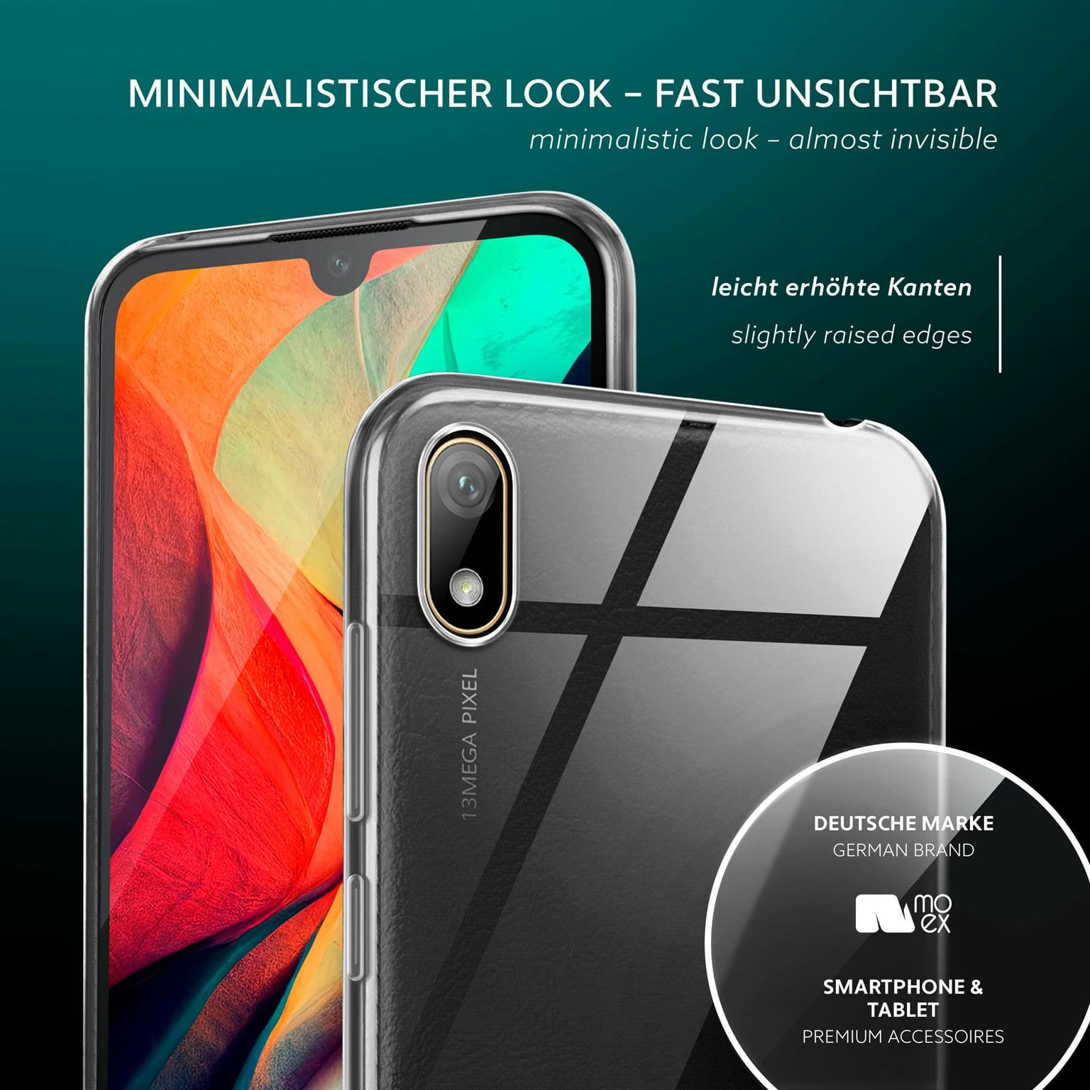 moex Aero Case Huawei Y5 (2019) durchsichtig aus Silikon – Weiteres Produktbild 4 moex Aero Case Huawei Y5 (2019) durchsichtig aus Silikon – Weiteres Produktbild 4
