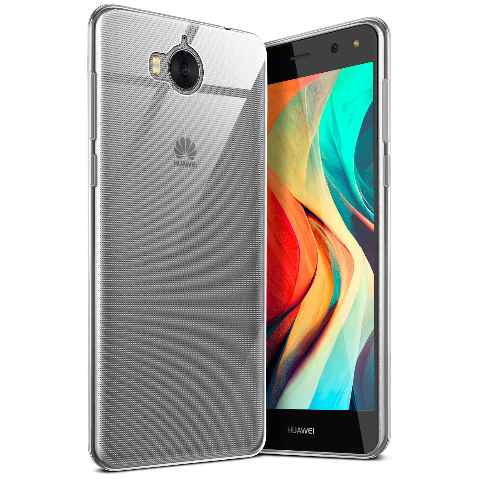 moex Aero Case Huawei Y6 (2017) durchsichtig aus Silikon – Crystal-Clear