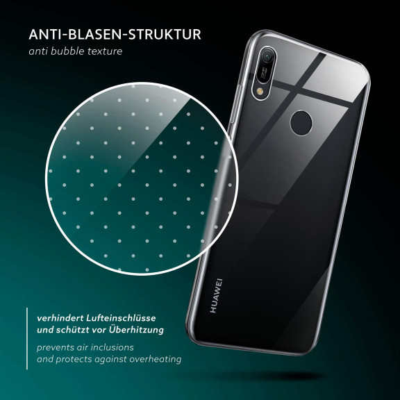 moex Aero Case Huawei Y6 (2019) durchsichtig aus Silikon – Weiteres Produktbild 6