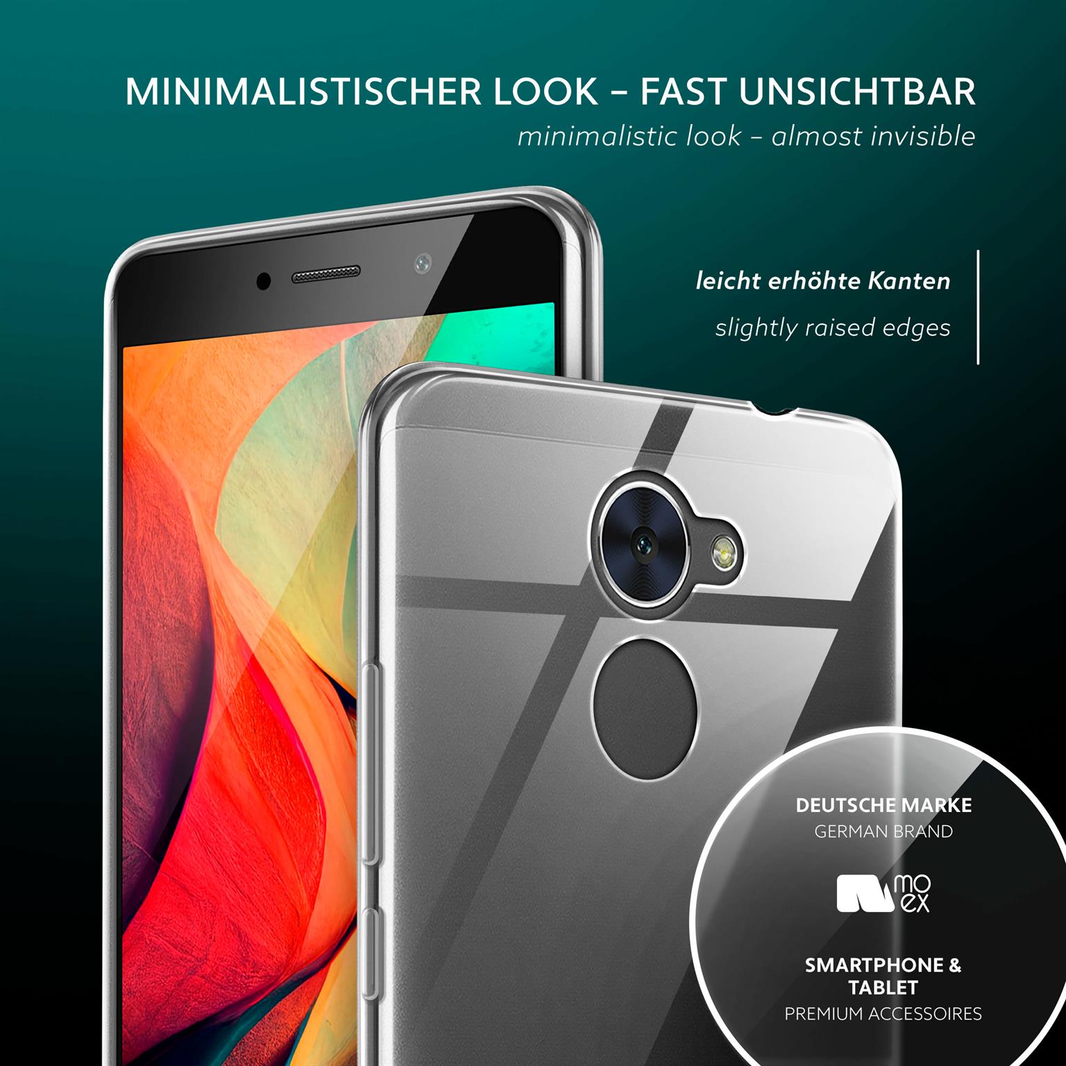 moex Aero Case Huawei Y7 (2017) durchsichtig aus Silikon – Weiteres Produktbild 4 moex Aero Case Huawei Y7 (2017) durchsichtig aus Silikon – Weiteres Produktbild 4