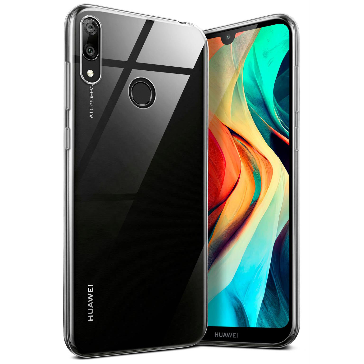 moex Aero Case Huawei Y7 (2019) durchsichtig aus Silikon – undefined
