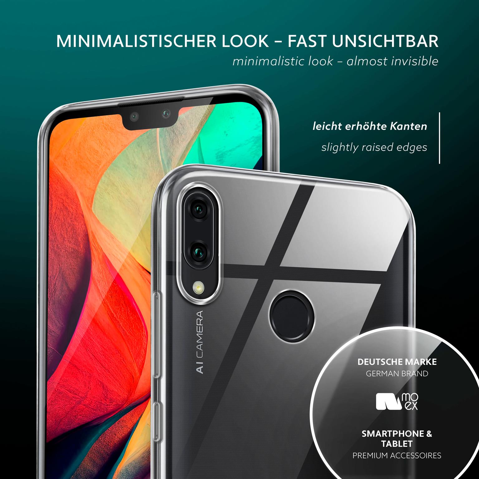 moex Aero Case Huawei Y9 (2019) durchsichtig aus Silikon – Weiteres Produktbild 4 moex Aero Case Huawei Y9 (2019) durchsichtig aus Silikon – Weiteres Produktbild 4