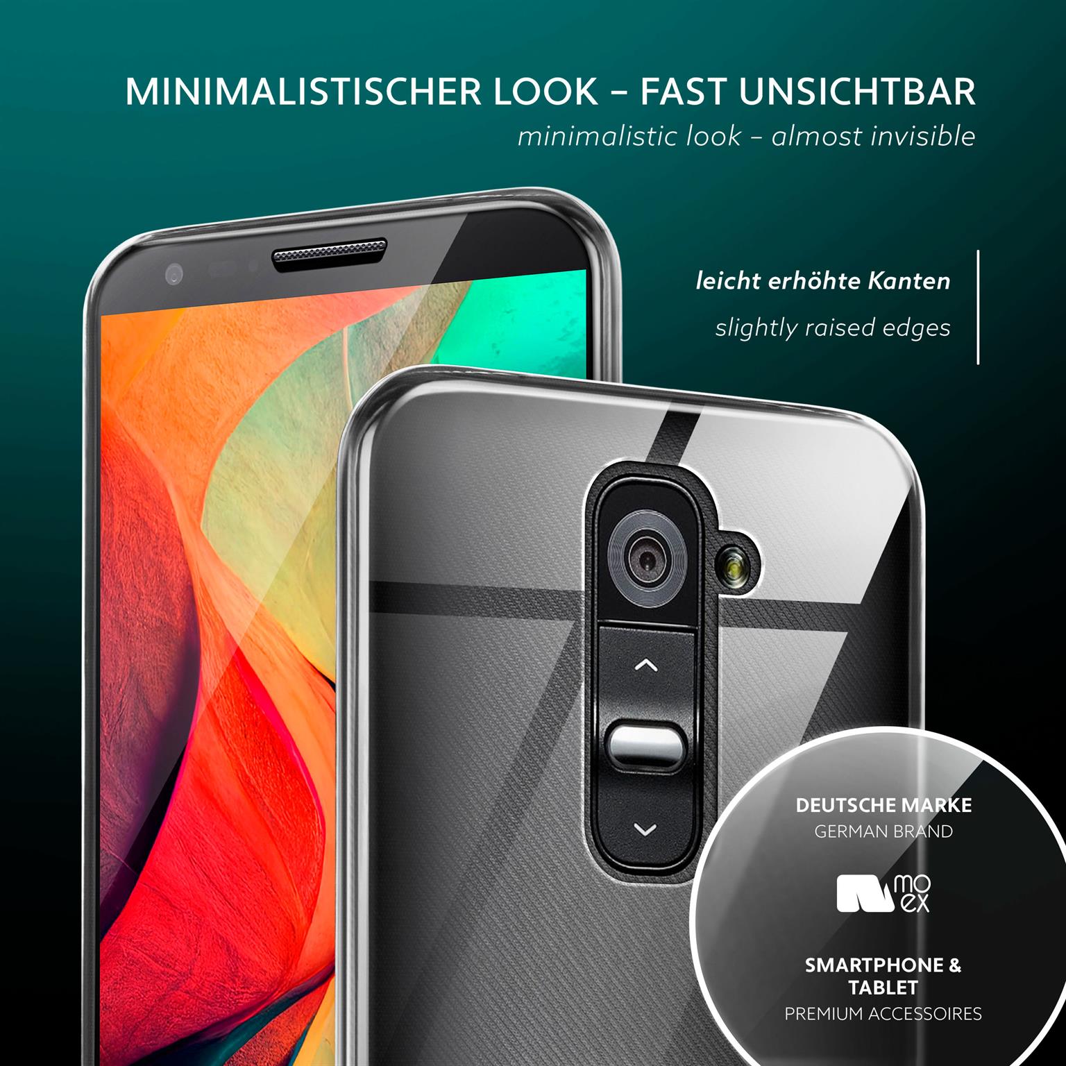 moex Aero Case LG G2 durchsichtig aus Silikon – Weiteres Produktbild 4