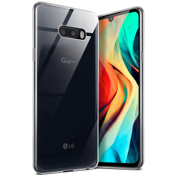 moex Aero Case LG G8X ThinQ durchsichtig aus Silikon – Weiteres Produktbild 1