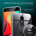moex Aero Case LG K10 (2017) durchsichtig aus Silikon – Weiteres Produktbild 4