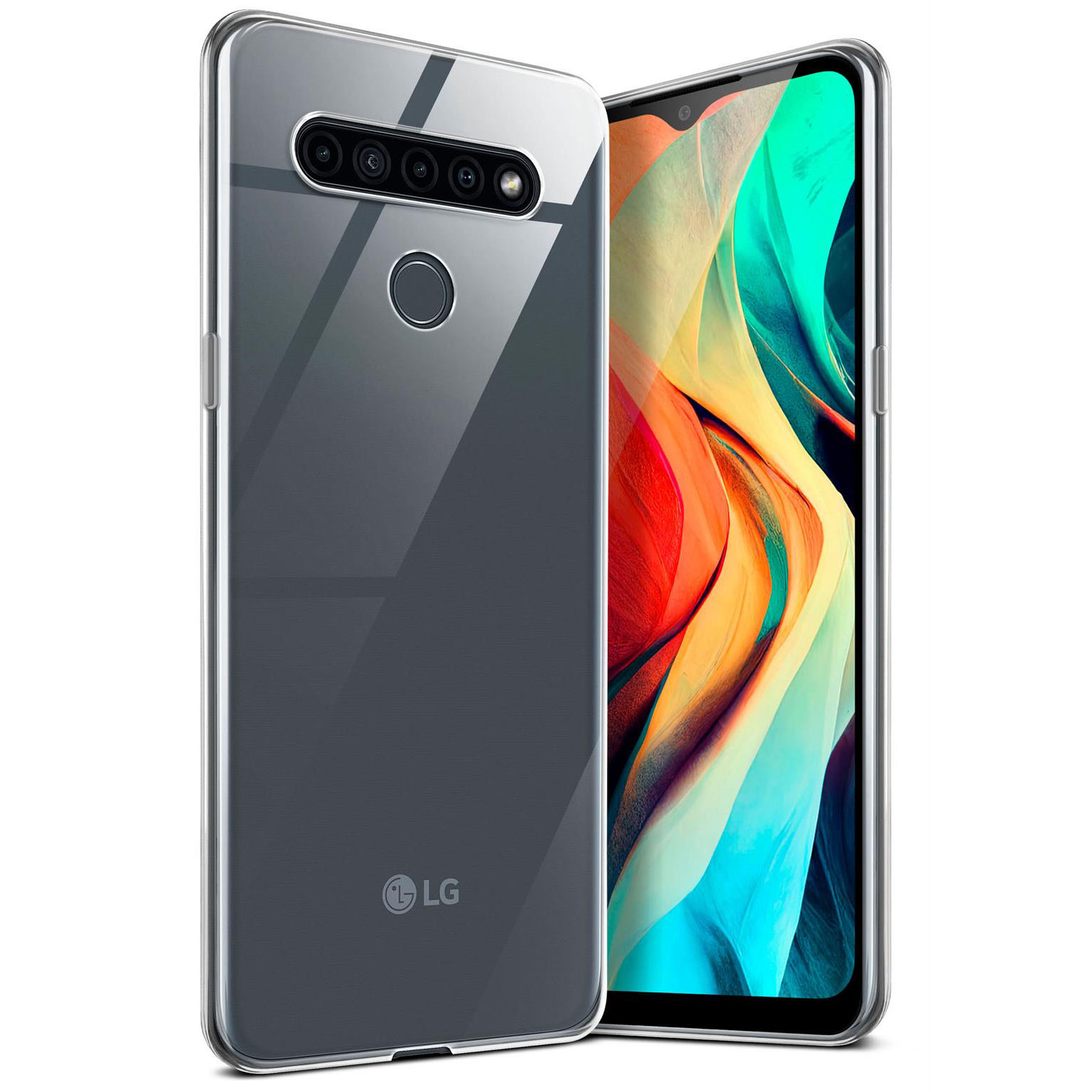 moex Aero Case LG K41S durchsichtig aus Silikon – Crystal-Clear