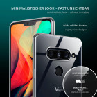 moex Aero Case LG V40 ThinQ durchsichtig aus Silikon – Produktbild 4