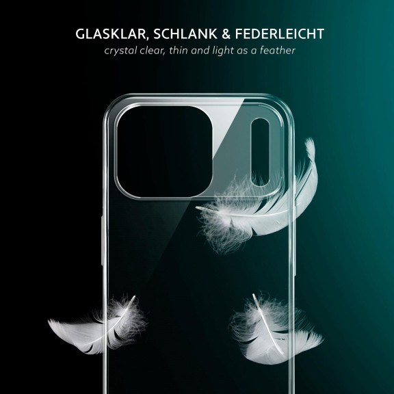 moex Aero Case iPhone 17 Pro Max durchsichtig aus Silikon – Weiteres Produktbild 3