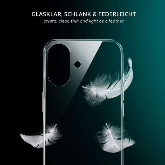 moex Aero Case iPhone 17 durchsichtig aus Silikon – Weiteres Produktbild 3