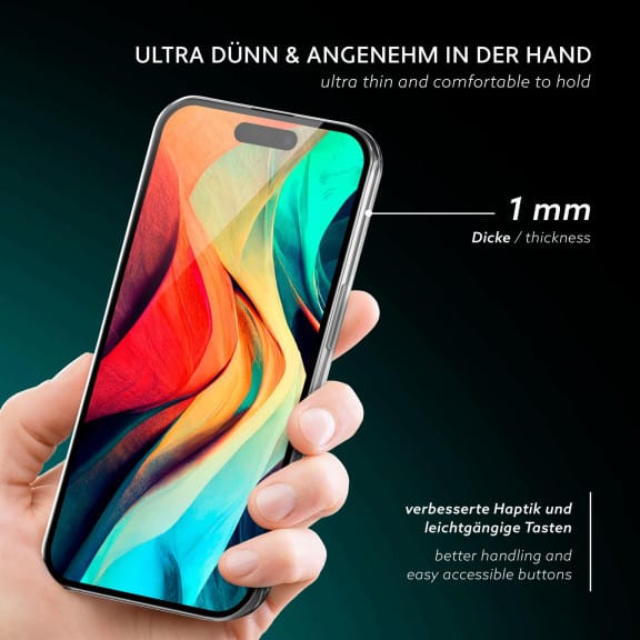 moex Aero Case iPhone 17e durchsichtig aus Silikon – Weiteres Produktbild 2 moex Aero Case iPhone 17e durchsichtig aus Silikon – Weiteres Produktbild 2