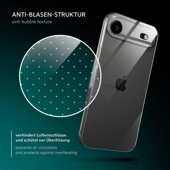 moex Aero Case iPhone Air durchsichtig aus Silikon – Weiteres Produktbild 6