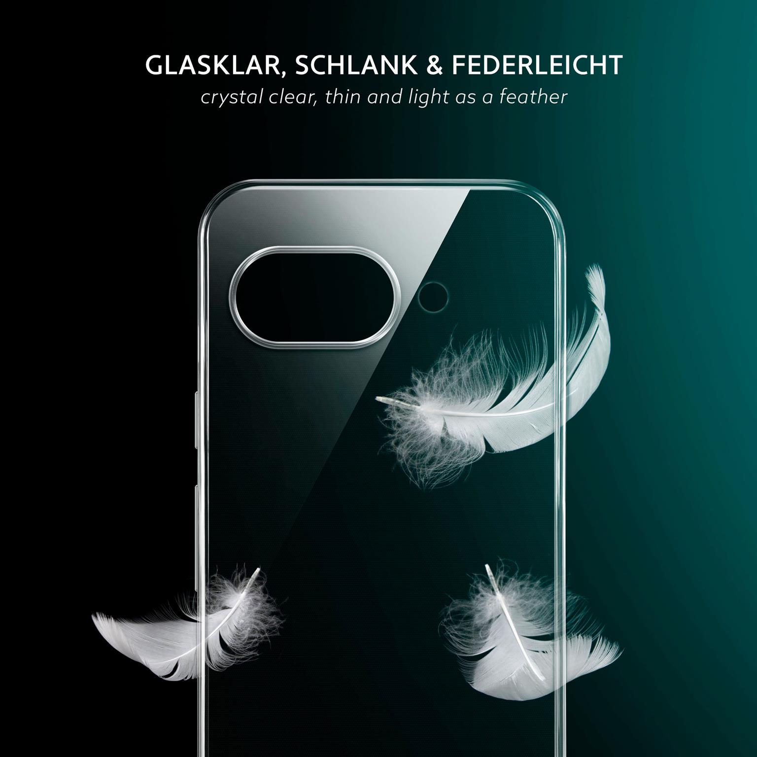 moex Aero Case Google Pixel 9a durchsichtig aus Silikon – Weiteres Produktbild 2