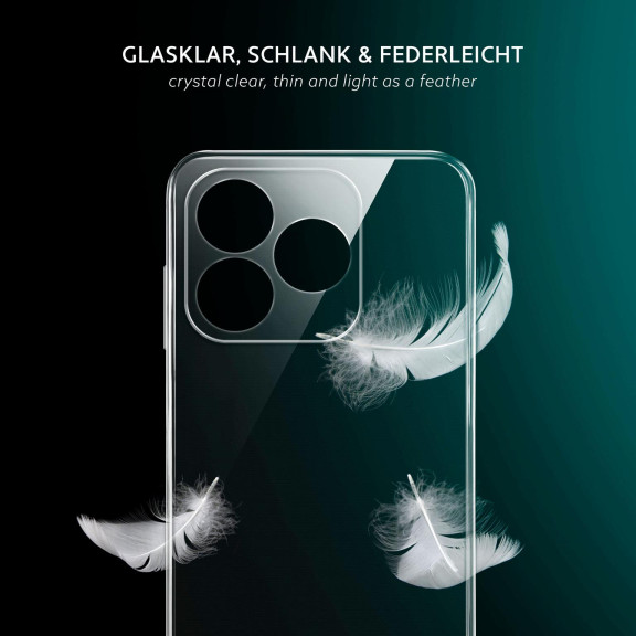 moex Aero Case Honor X5c Plus durchsichtig aus Silikon – Weiteres Produktbild 3