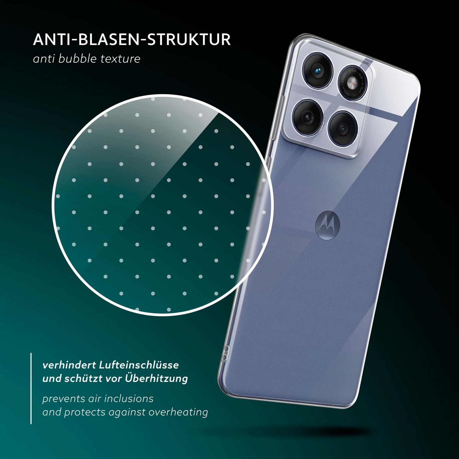 moex Aero Case Motorola Edge 60 Fusion durchsichtig aus Silikon – Weiteres Produktbild 6