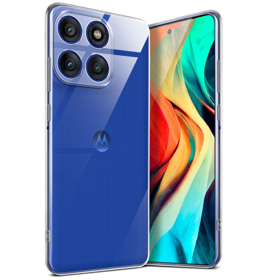 moex Aero Case Motorola Edge 60 Pro durchsichtig aus Silikon – Weiteres Produktbild 1
