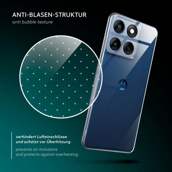 moex Aero Case Motorola Edge 60 durchsichtig aus Silikon – Weiteres Produktbild 6