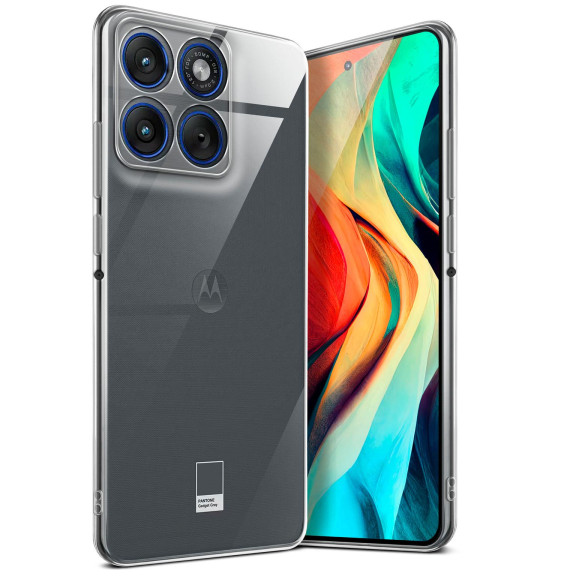 moex Aero Case Motorola Edge 70 durchsichtig aus Silikon – Weiteres Produktbild 1