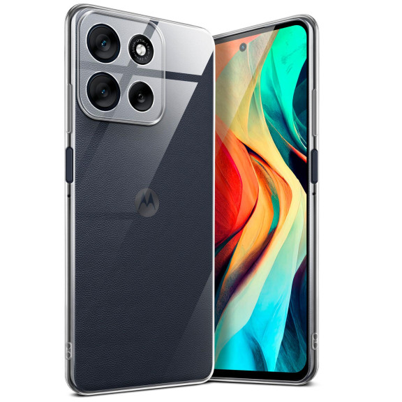 moex Aero Case Motorola Moto G56 5G durchsichtig aus Silikon – Weiteres Produktbild 1