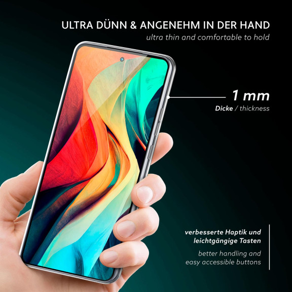 moex Aero Case Motorola Moto G86 5G durchsichtig aus Silikon – Weiteres Produktbild 2 moex Aero Case Motorola Moto G86 5G durchsichtig aus Silikon – Weiteres Produktbild 2
