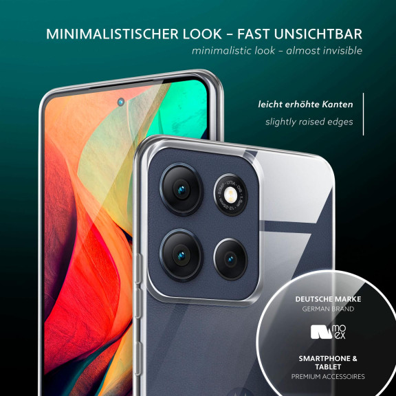 moex Aero Case Motorola Moto G86 5G durchsichtig aus Silikon – Weiteres Produktbild 4 moex Aero Case Motorola Moto G86 5G durchsichtig aus Silikon – Weiteres Produktbild 4