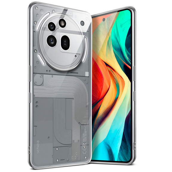 moex Aero Case Nothing Phone (3a) Pro durchsichtig aus Silikon – Weiteres Produktbild 1