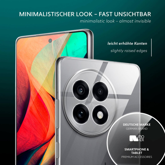 moex Aero Case OnePlus 13R durchsichtig aus Silikon – Weiteres Produktbild 4
