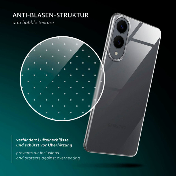 moex Aero Case Samsung Galaxy S25 Edge durchsichtig aus Silikon – Weiteres Produktbild 6
