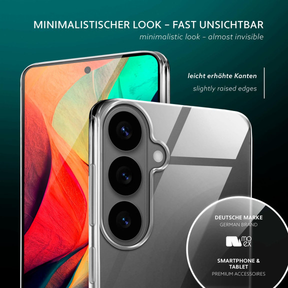 moex Aero Case Samsung Galaxy S26 Plus durchsichtig aus Silikon – Weiteres Produktbild 4 moex Aero Case Samsung Galaxy S26 Plus durchsichtig aus Silikon – Weiteres Produktbild 4