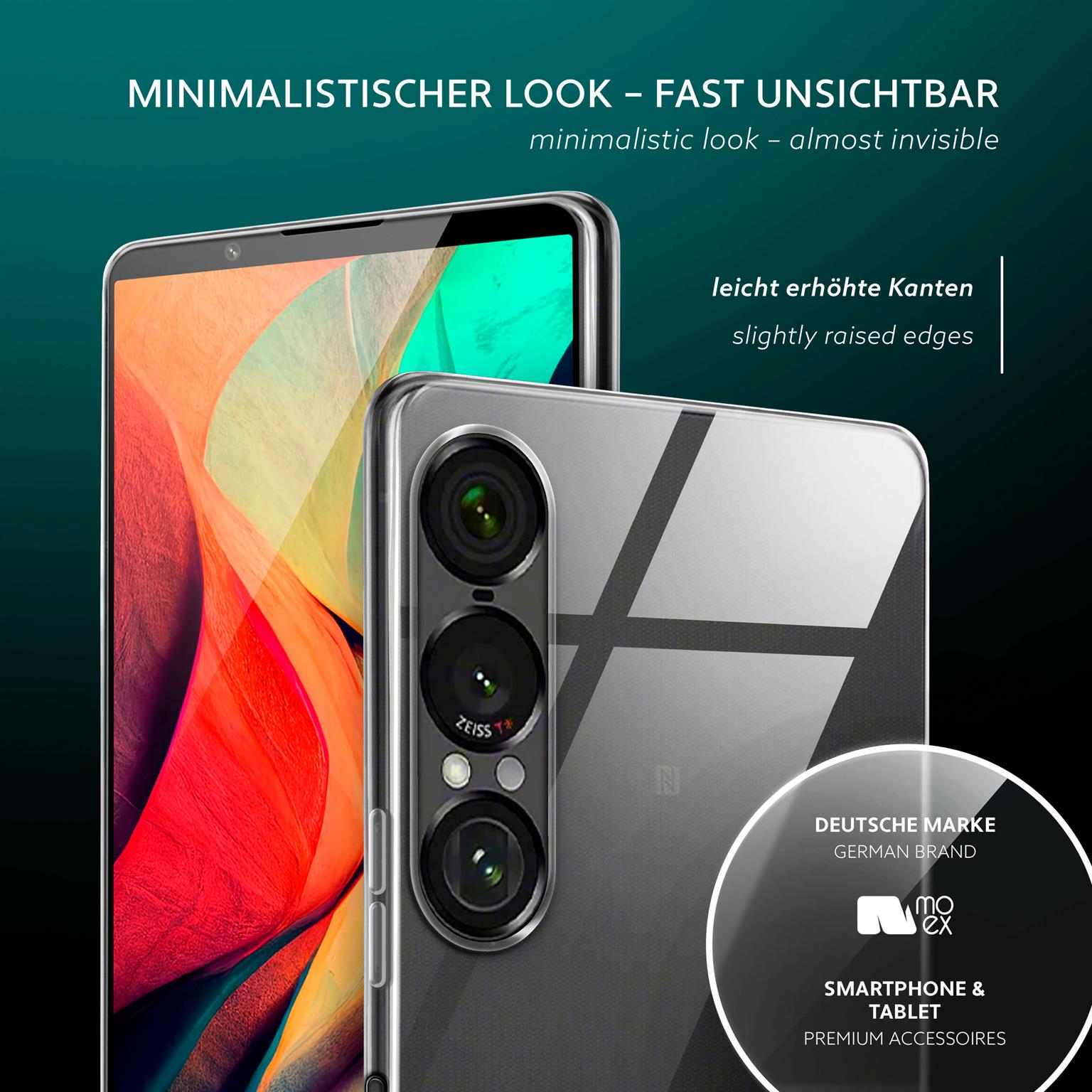 moex Aero Case Sony Xperia 1 VII durchsichtig aus Silikon – Weiteres Produktbild 4 moex Aero Case Sony Xperia 1 VII durchsichtig aus Silikon – Weiteres Produktbild 4