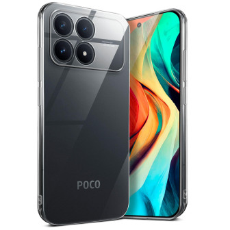 moex Aero Case Poco F8 Pro durchsichtig aus Silikon – Crystal-Clear