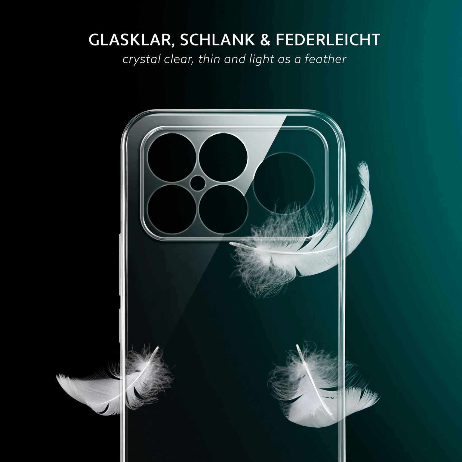 Moex Aero Custodia In Silicone Trasparente Per Xiaomi Pocophone F1 - Ultra Sottile, Antigraffio, Con Microborchie Antibolle - 4