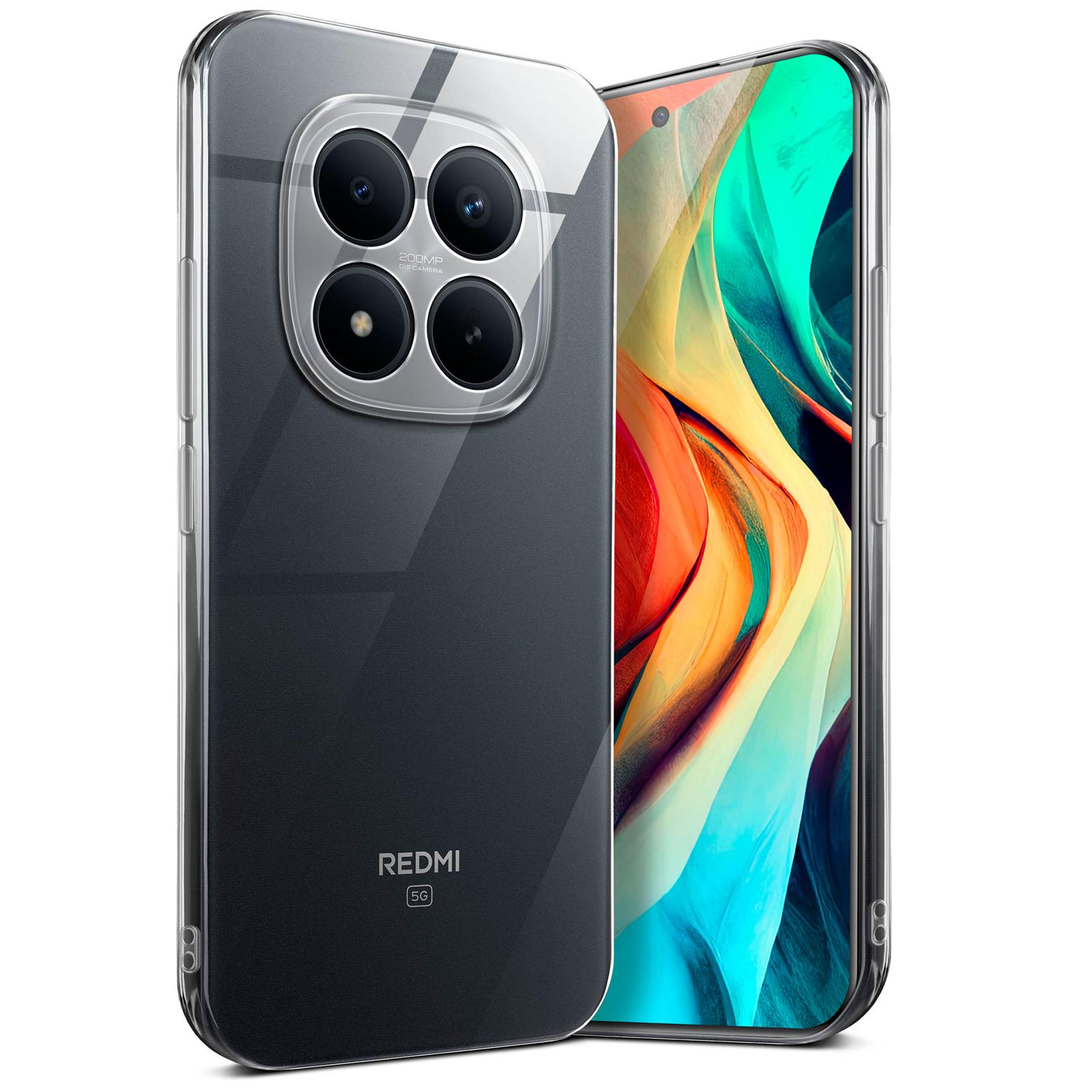 Moex Aero Custodia Trasparente Per Xiaomi Redmi Note 8 – Silicone Morbido, Ultra Sottile, Anti-ingiallimento