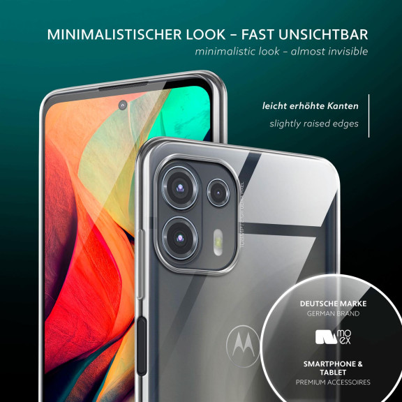 moex Aero Case Motorola Edge 20 Lite durchsichtig aus Silikon – Weiteres Produktbild 4