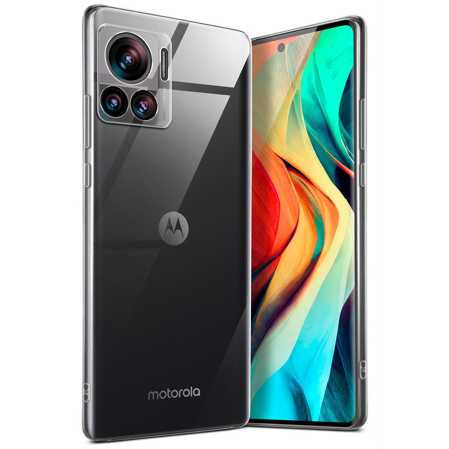 moex Aero Case Motorola Edge 30 Ultra durchsichtig aus Silikon – undefined