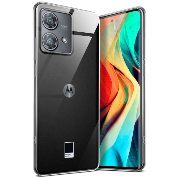 moex Aero Case Motorola Edge 40 Neo durchsichtig aus Silikon – Weiteres Produktbild 1