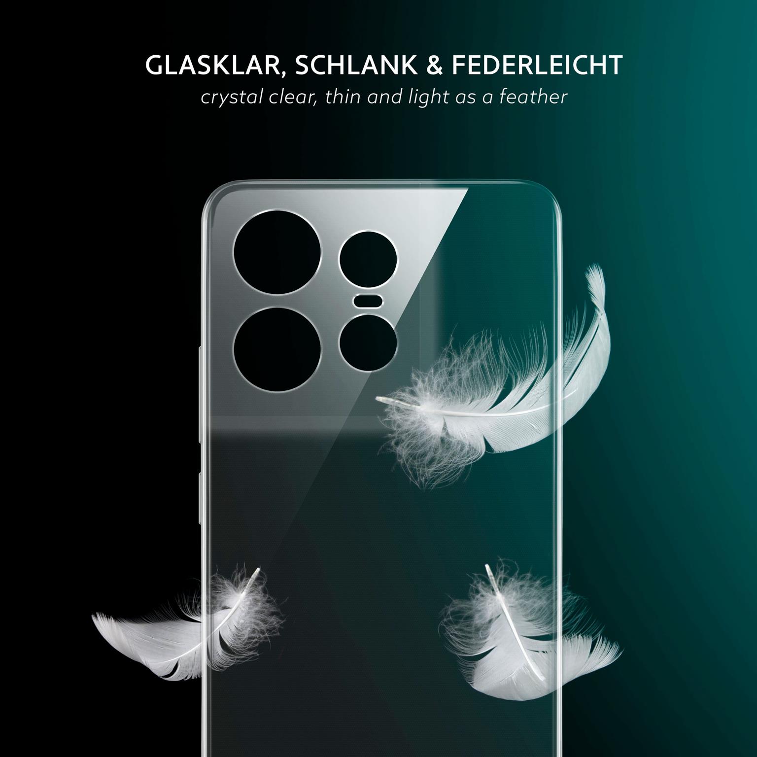 moex Aero Case Motorola Edge 50 Pro durchsichtig aus Silikon – Weiteres Produktbild 3