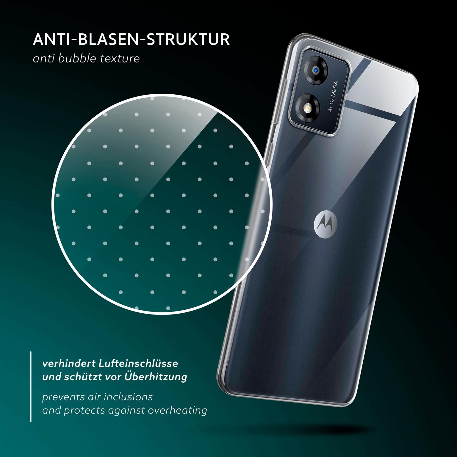 moex Aero Case Motorola Moto E13 durchsichtig aus Silikon – Weiteres Produktbild 6 moex Aero Case Motorola Moto E13 durchsichtig aus Silikon – Weiteres Produktbild 6